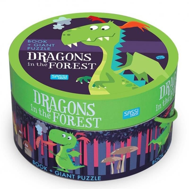 Dragons In The Forest Giant Puzzle