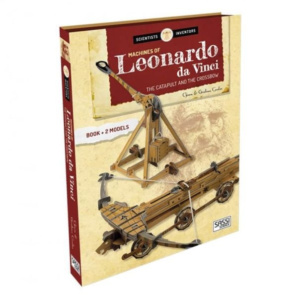 Machines Of Leonardo Da Vinci - Book And 2 Models