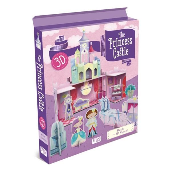 3D Princess Castle - Book And 3D Model