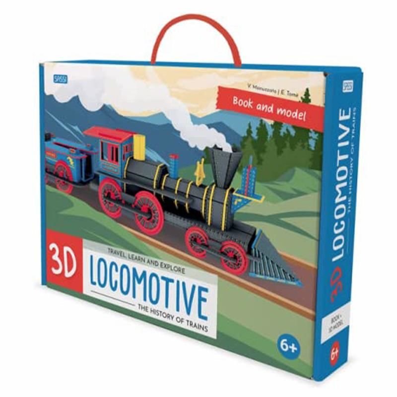 3D Locomotive - Book And 3D Model