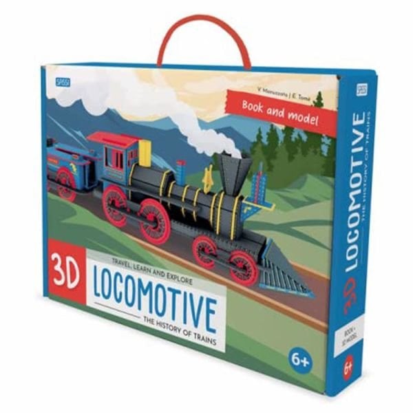 3D Locomotive - Book And 3D Model