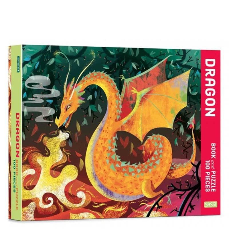 Dragon - Book And Puzzle