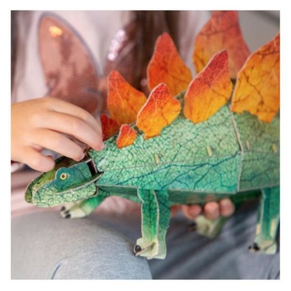 3D Stegosaurus -Book And 3D Model