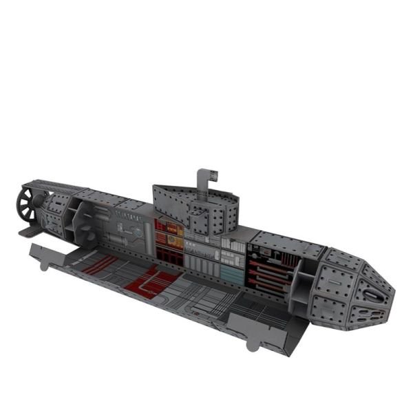 3D Submarine -Book And 3D Model