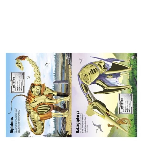 Build Your Own Dinosaurs Sticker Book