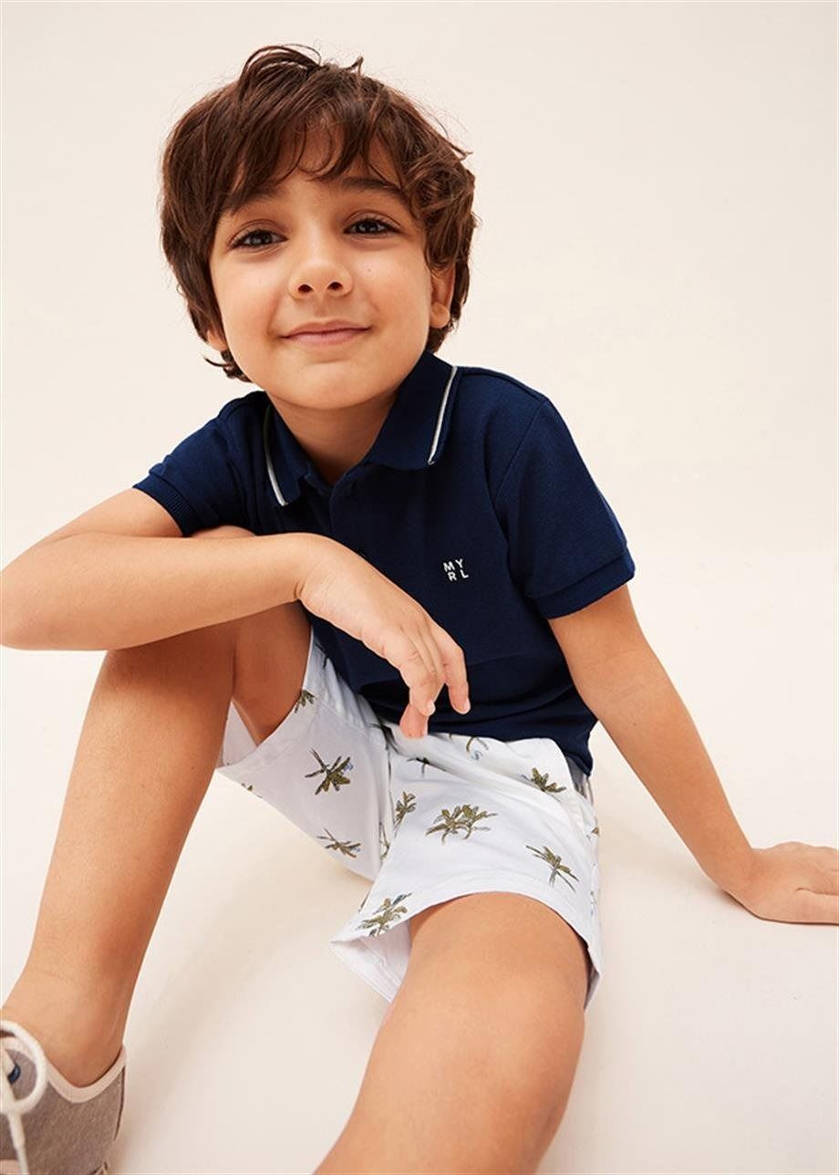 Mayoral Erkek Çocuk Şort Polo Yaka T-shirt Set