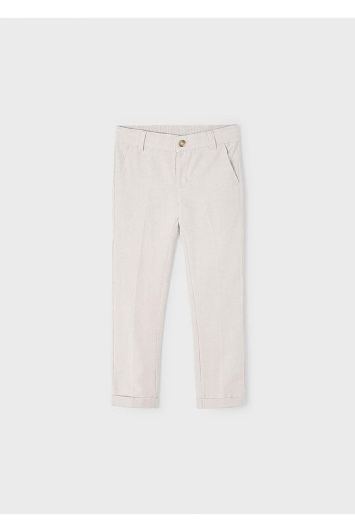 Mayoral Yazlık Erkek Klasik Pantolon Krem