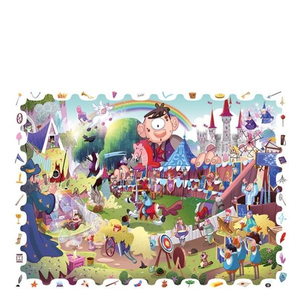 Dedektif Puzzle - Fantastik Karakterler