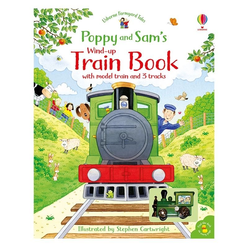 Poppy And Sam S Wind-Up Train Book