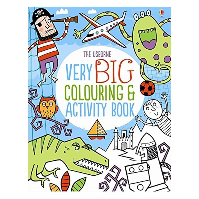 Very Big Colouring And Activity Book Bind Up
